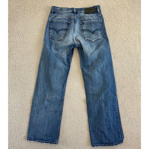 Diesel Quratt Jeans Ligth Wash Denim Button Fly Made In Italy - Picture 2 of 16